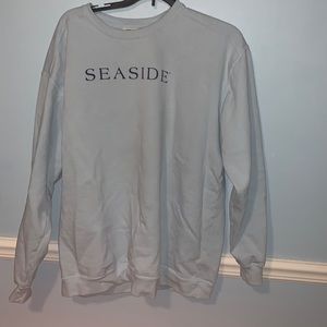 Seaside comfort colors crew neck